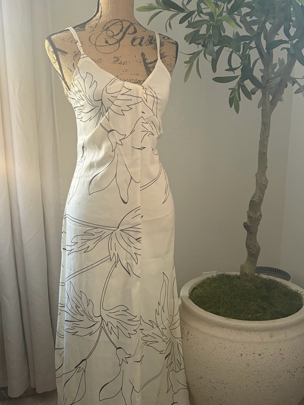 Banana Republic Floral Maxi Dress — Size XXS